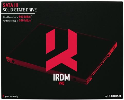 SSD накопичувач GOODRAM SSD IRDM PRO 960 GB (IRP-SSDPR-S25B-960) фото