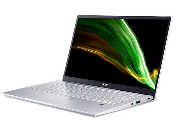 Ноутбук Acer Swift 3 SF314-511-59VU Pure Silver (NX.ABLEU.00G) фото