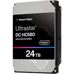 Жорсткий диск WD Ultrastar DC HC580 24 TB (WUH722424ALE6L4/0F62796) фото
