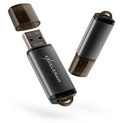 Flash пам'ять Exceleram 16 GB A3 Series Black USB 2.0 (EXA3U2B16) фото