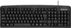 Клавіатура Defender Focus HB-470 UKR USB Black (45471) фото