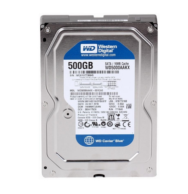 Жорсткий диск WD Blue 500 GB (WD5000AAKX) фото
