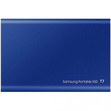 SSD накопитель Samsung T7 500 GB Indigo Blue (MU-PC500H/WW) фото