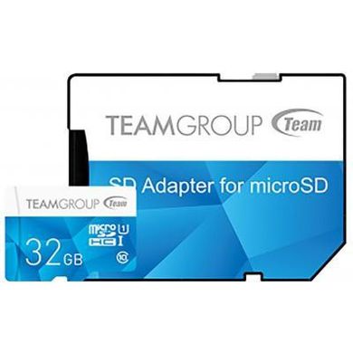 Карта памяти TEAM 32 GB microSDHC UHS-I Color + SD Adapter TCUSDH32GUHS40 фото