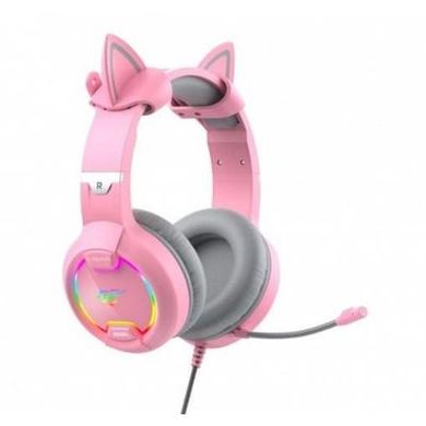 Навушники Havit HV-H2233D Cat Pink фото