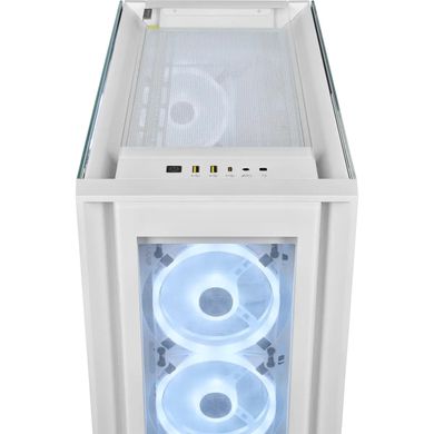 Корпус для ПК Corsair iCUE 5000X RGB QL Edition White (CC-9011233-WW) фото