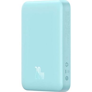 Power Bank Baseus Magnetic Mini 10000 mAh 20W Blue (PPCX030003,P10022100312-00) фото