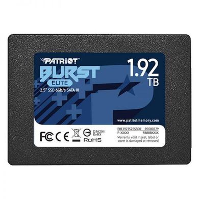 SSD накопитель PATRIOT Burst Elite 1.92 TB (PBE192TS25SSDR) фото