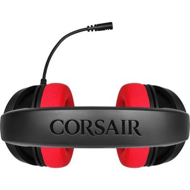 Навушники Corsair HS35 Red (CA-9011198-EU) фото