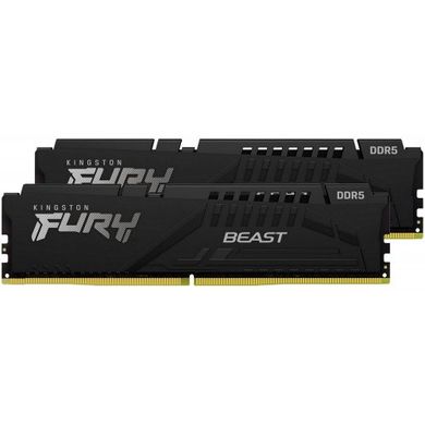 Оперативная память Kingston FURY 16 GB (2x8GB) DDR5 6000 MHz Beast (KF560C36BBEK2-16) фото