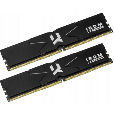 Оперативная память Goodram IRDM DDR5 2x16GB 6000MHz Black (IR-6000D564L30S/32GDC) фото