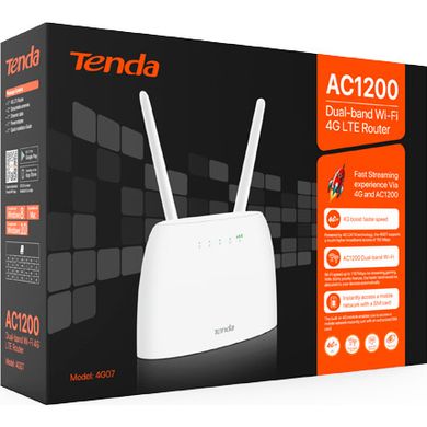 Маршрутизатор та Wi-Fi роутер Tenda 4G07 фото