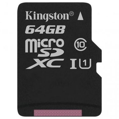 Карта пам'яті Kingston 64 GB microSDXC Class 10 UHS-I Canvas Select Plus SDCS2/64GBSP фото