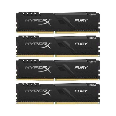 Оперативна пам'ять HyperX 32 GB DDR4 3466 MHz Fury Black (HX434C17FB3/32) фото