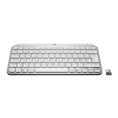 Клавиатура Logitech MX Keys Mini For Business Pale Grey (920-010609) фото
