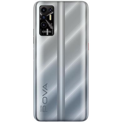 Смартфон Tecno Pova-2 LE7n 4/128GB DS Polar Silver (4895180768484) фото