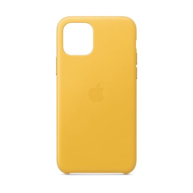 Apple iPhone 11 Pro Max Leather Case - Meyer Lemon MX0A2 фото