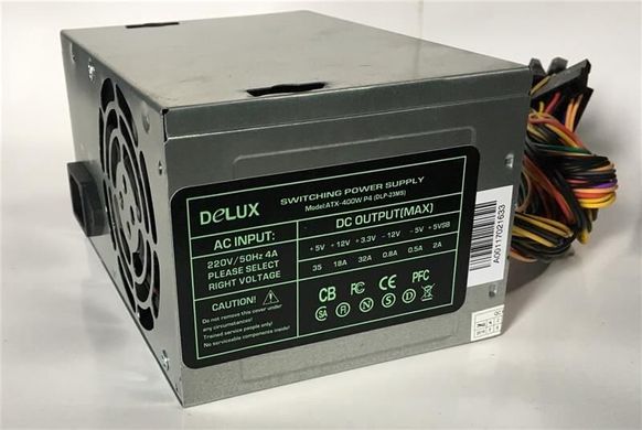 Блок живлення Delux DLP-23MSS 400W 8F фото