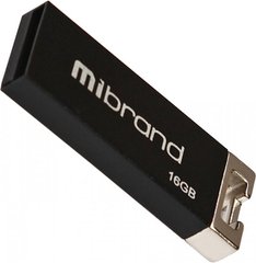 Flash пам'ять Mibrand 16GB ?hameleon USB 2.0 Black (MI2.0/CH16U6B) фото