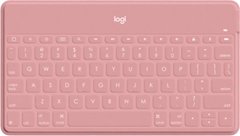 Клавіатура Logitech Keys-To-Go for iPhone iPad Apple TV UA Blush Pink (920-010059) фото