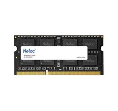 Оперативна пам'ять Netac 4 GB SO-DIMM DDR3L 1600 MHz (NTBSD3N16SP-04) фото
