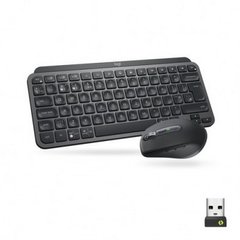 Комплект (клавіатура+миша) Logitech MX Keys Mini Combo for Business Graphite (920-011061) фото