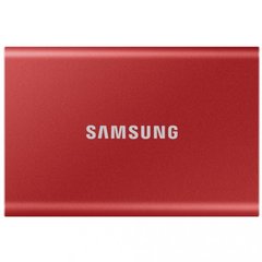 SSD накопичувач Samsung T7 500 GB Red (MU-PC500R/WW) фото