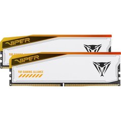 Оперативная память PATRIOT 32 GB (2x16GB) DDR5 6000 MHz Viper Elite 5 RGB TUF Gaming Alliance (PVER532G60C36KT) фото