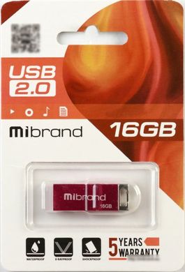 Flash память Mibrand 16 GB Chameleon Pink (MI2.0/CH16U6P) фото