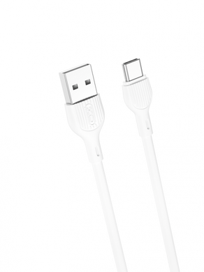 Кабель USB XO Type-C NB200 2.1A 2.0m White фото