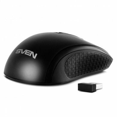 Мышь компьютерная SVEN RX-220W Black фото