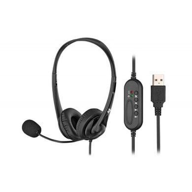 Навушники 2E CH11 On-Ear USB Black (2E-CH11SU) фото