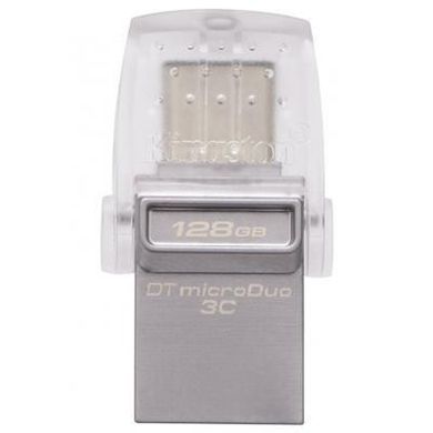 Flash пам'ять Kingston 128 GB DataTraveler microDuo 3C (DTDUO3C/128GB) фото