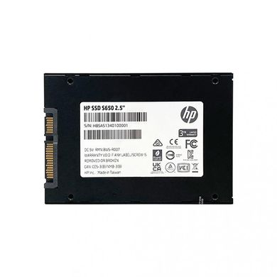 SSD накопичувач HP S650 120 GB (345M7AA) фото