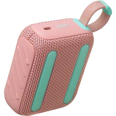 Портативная колонка JBL Go 4 Pink (JBLGO4PINK) фото