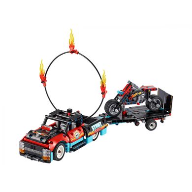 Конструктор LEGO LEGO Technic Шоу трюков на грузовиках и мотоциклах 2 в 1 (42106) фото