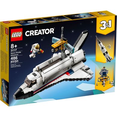 Конструктор LEGO LEGO Creator Приключения на космическом шаттле (31117) фото
