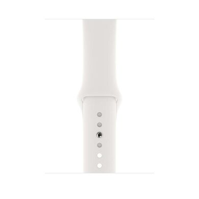 Смарт-часы Apple Watch Series 5 GPS 44mm Silver Aluminum w. White b.- Silver Aluminum (MWVD2) фото