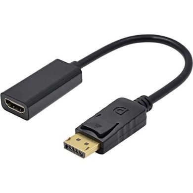 Кабелі та перехідники STLab DisplayPort - HDMI Black (U-996) фото