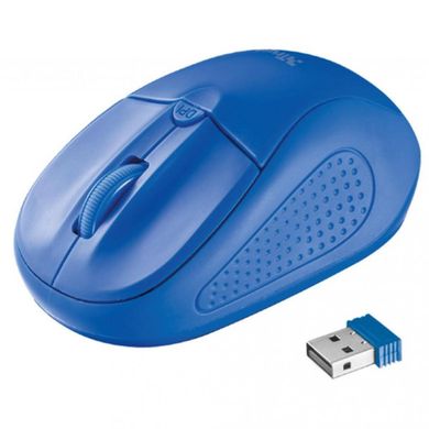 Мышь компьютерная Trust Primo Wireless Mouse Blue (20786) фото