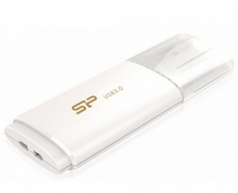 Flash пам'ять Silicon Power 16 GB Blaze B06 White (SP016GBUF3B06V1W) фото