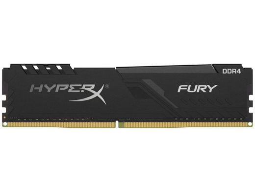Оперативная память HyperX 8 GB DDR4 2666 MHz Fury Black (HX426C16FB3/8) фото
