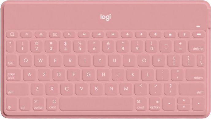Клавиатура Logitech Keys-To-Go for iPhone iPad Apple TV UA Blush Pink (920-010059) фото