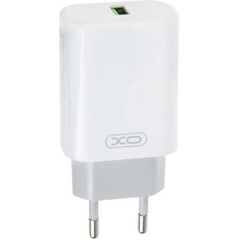 Зарядное устройство XO L85D 1USB QC3.0 18W White (91684) фото