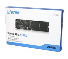 SSD накопитель Biwin A3 Series 240Gb CNF82D00002-240 фото