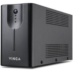 ИБП Vinga LED 600VA metal case with (VPE-600MU) фото