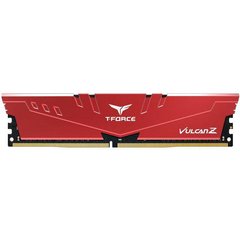 Оперативна пам'ять TEAM T-Force Vulcan Z Red DDR4 3200MHz 16GB (TLZRD416G3200HC16F01) фото