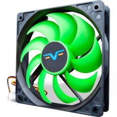 Вентилятор Frime FGF120 Black/Green 3-pin (FGF120HB3) фото