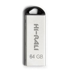 Flash пам'ять Hi-Rali 64GB Fit Series USB 2.0 Silver (HI-64GBFITSL) фото