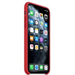 Apple iPhone 11 Pro Max Silicone Case - (Product) Red MWYV2 фото